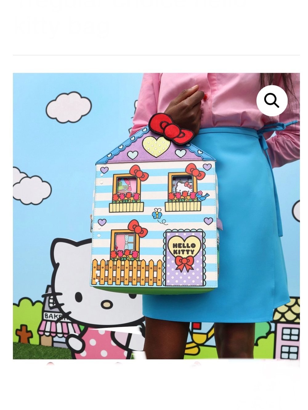 NWT irregular choice hello kitty house crossbody